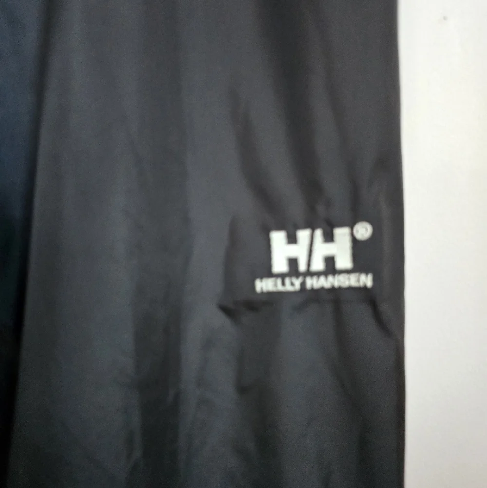 Helly Hansen Black Workwear Unisex Helly Tech Waterproof Nylon Pants SZ Large - Picture 3 of 13